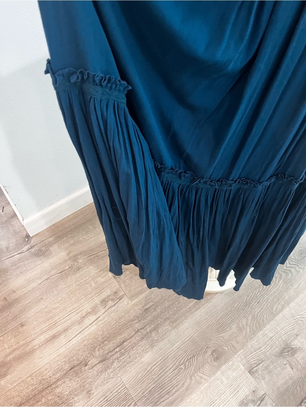 Joyfolie Viola Dress 12 NWT Deep Ocean Teal Maxi Flower Girl Jr Bridesmaid Beach - Picture 7 of 8